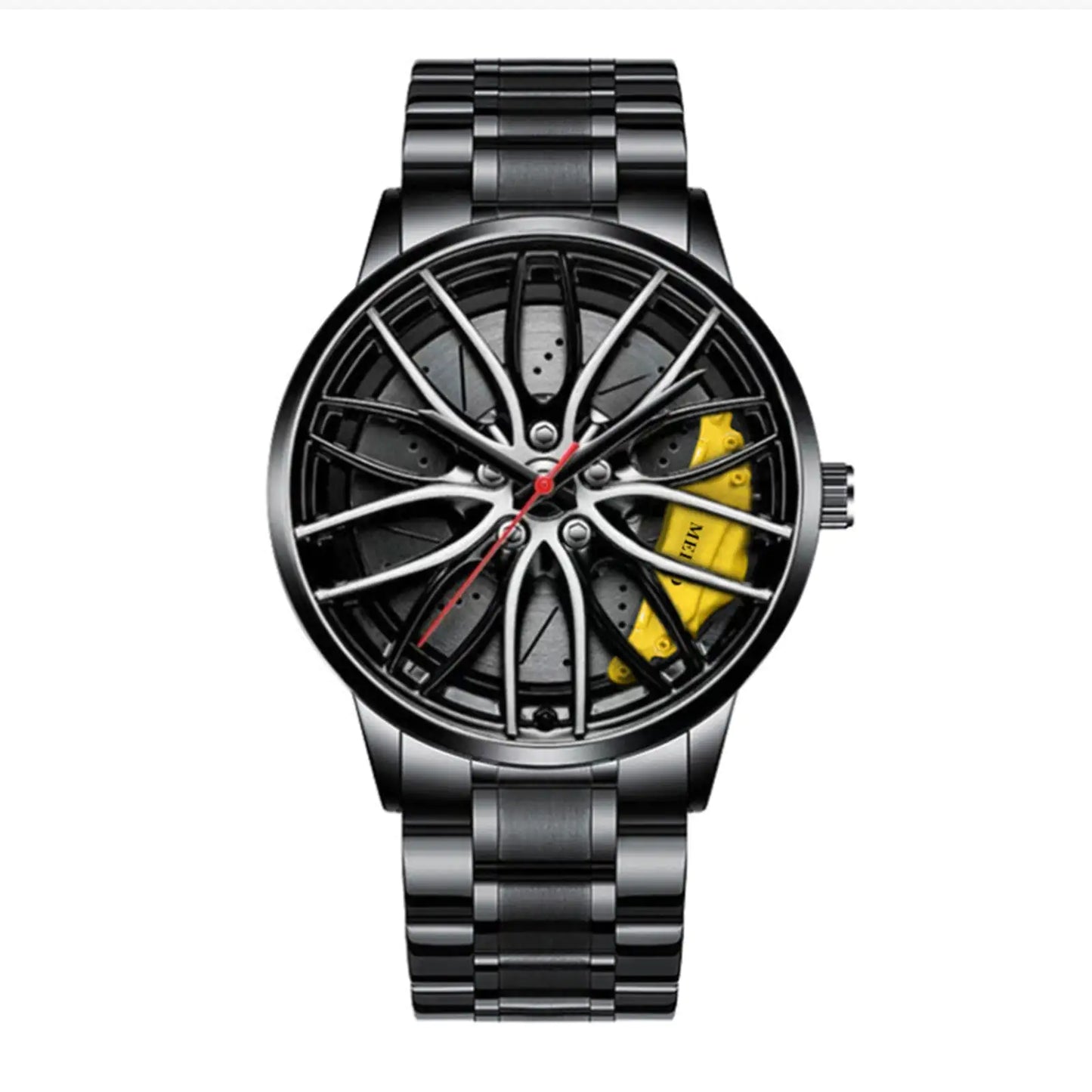 Car Wheel Rim Watch - Multiple Colours