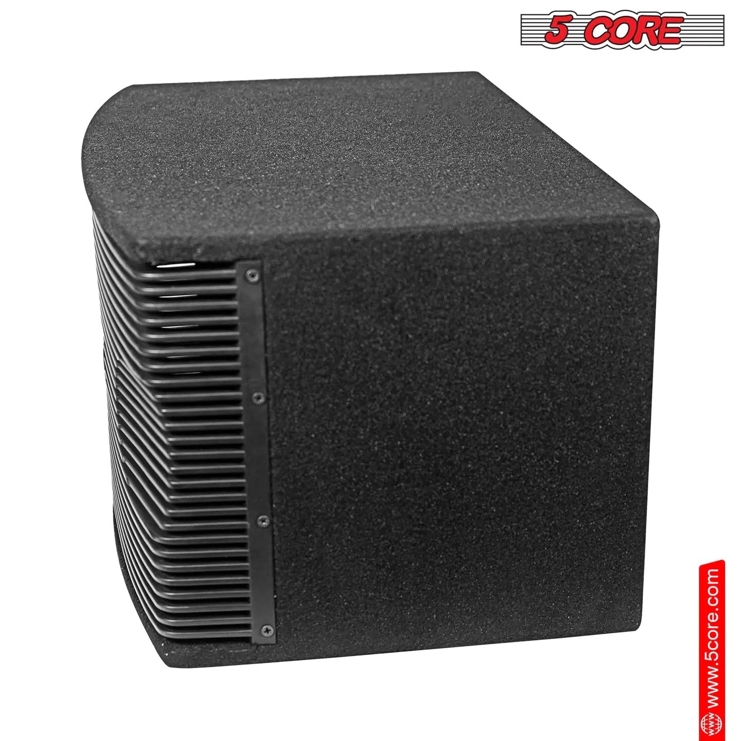 5Core Box Subwoofer for Car 1Pc Black 800W Peak Power 8 Inch Vented Trunk Speaker Woofer 8 Ohm